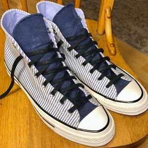 Converse chuck 70 hi blue pinstripes men’s 11